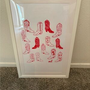 Montana Cowgirl Print